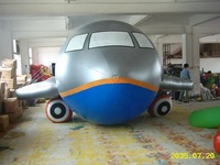 Aéronef publicitaire gonflable, navette spatiale, vaisseau spatial, avion, ballon, avion gonflable, avion volant