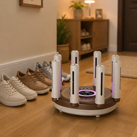 Séchoir à chaussures électrique portable avec fonction désodorisante pour baskets, bottes et gants