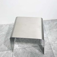 Table d'appoint de balcon en métal polyvalente pour bureau à domicile, salle à manger, école, table basse pour hôtel, atelier, bar, meubles