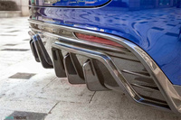 Lèvre arrière de diffuseur arrière en fibre de carbone sèche de style PK pour kit de carrosserie Tesla Model Y