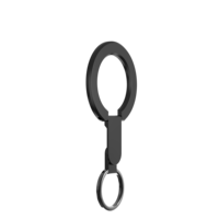 Support de téléphone portable magnétique FY52-D UFO avec anneau, rotation à 360 degrés, léger, fin, super magnétique, pliable