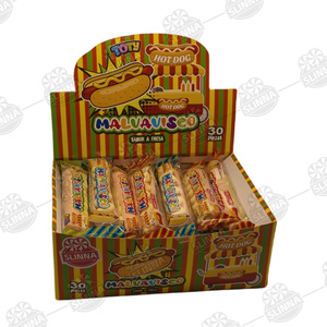 Boîte d'emballage <span class=keywords><strong>Halal</strong></span> de bâtonnets de barbe à papa gros hot <span class=keywords><strong>dog</strong></span> guimauve dessin animé 3d - Product Image 5