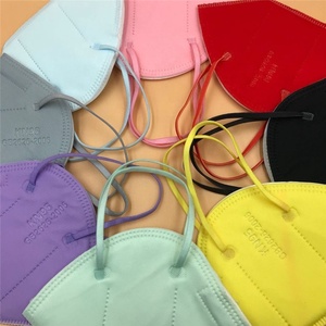 Boucle d'oreille en polyester/nylon <span class=keywords><strong>Bande</strong></span> élastique souple Sangle élastique Sangle réutilisable plate pour couvre-visage - Product Image 4