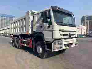 Truk Dump Sinotruck Howo 6x4 8x4 10 Roda 40 Kubik Bekas Tersedia, Truk Bekas Dijual, Dapat Disesuaikan - Product Image 5