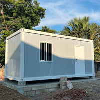 Maison préfabriquée en conteneur à montage rapide au design moderne, maison préfabriquée multifonctionnelle détachable, mini-maison modulaire en conteneur