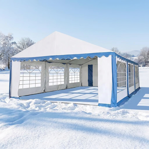Tente de réception préfabriquée de grande taille, design à toit haut, pour mariage ou banquet en plein air, avec bâche en PVC imperméable - Product Image 6