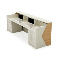 Bureau de réception moderne/comptoir de réception/réception