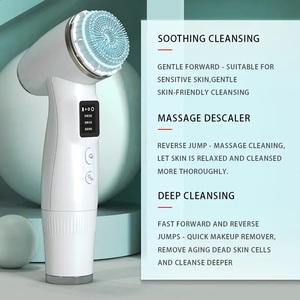 Perfect <strong>Facial</strong> <strong>Cleansing</strong> <strong>Brush</strong> Exfoliating Spin <strong>Brush</strong> 2 in 1 Electric <strong>Facial</strong> <strong>Cleansing</strong> <strong>Brush</strong> 3 Cleaning Modes - Product Image 5