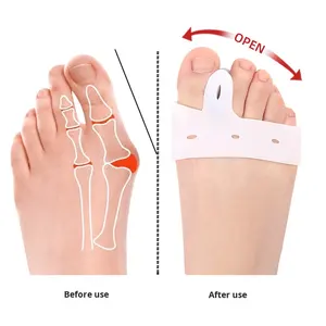 <span class=keywords><strong>Semelle</strong></span> orthopédique respirante antimicrobienne absorbant les chocs en matériau SEBS unisexe pour l'avant-pied, demi-pointure, pour <span class=keywords><strong>hallux</strong></span> <span class=keywords><strong>valgus</strong></span>, usage quotidien - Product Image 5