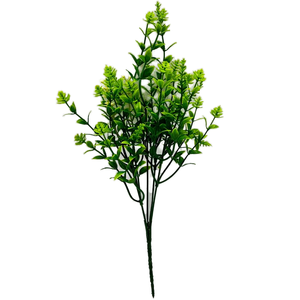 Piante Artificiali <span class=keywords><strong>di</strong></span> <span class=keywords><strong>Pioppo</strong></span> Verde all'Ingrosso, Decorazione Ecologica e Durevole per Casa, Parete, Scrivania, Matrimoni e Capodanno - Product Image 6