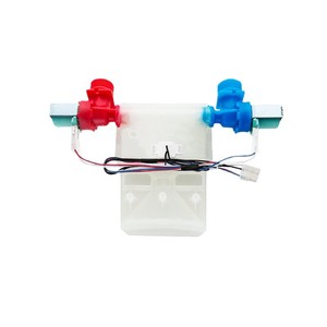 Valve d'entrée d'eau W10869800, 110 V, électrique, en plastique, pour lave-linge Whirlpool, Installation facile - Product Image 1