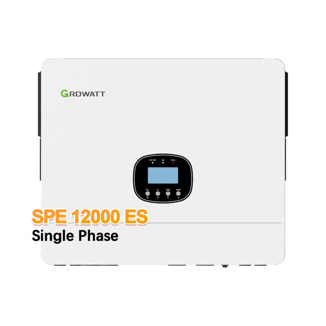 Factory Price Growatt SPE 12000ES 12kw Hybrid Solar Inverter Single Phase Low Voltage On/Off-Grid Energy Storage Inverter
