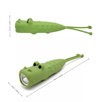 Mini lampe torche LED rechargeable légère et mignonne en silicone pour enfants, camping, randonnée, voyages, lumière de sécurité