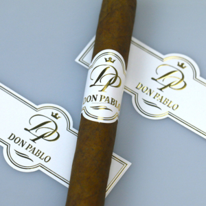 High Quality Gold Foil Art Paper Cigar Bands <b>Personalized</b> Printing Ring Wrap Gold Foil Cigar Label Package - Product Image 6