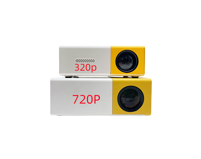 OEM Supplier YG300 Pro Native 720P Update Version Mini Projector 1080P Max Home Theater Movie Projector PVO Portable Projector