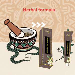 Crème de soin à base de plantes, contenant des ingrédients apaisants à base de plantes, aide à améliorer le psoriasis et soulage l'inconfort de l'eczéma - Product Image 2