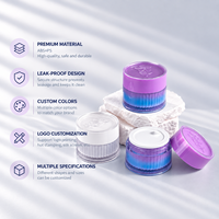 Pot cosmétique vide en plastique de haute qualité de 30 ml, personnalisable avec logo OEM, pour lotions de soin et flacons distributeurs de nettoyant visage