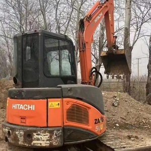 HITACHI เครื่องจักรรถขุดตีนตะขาบ ZX50U มือสองพร้อมปั๊มเกียร์มอเตอร์ส่วนประกอบหลักพร้อมส่ง - Product Image 1