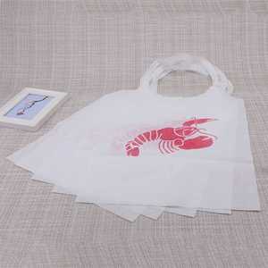 En Stock, tablier en plastique Non tissé jetable, bavoirs de homard de Restaurant <span class=keywords><strong>pour</strong></span> <span class=keywords><strong>adulte</strong></span> - Product Image 4