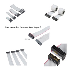 Güç Kaynağı Sistemi için Özel 2-20 Pin 1.27mm Pitch IDC Düz Şerit Kablo Demeti - Product Image 2