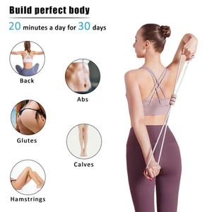 Yiwu Chất Lượng Cao Xây Dựng Cơ Thể Phòng Tập Thể Dục Tập Thể Dục Tập Thể Dục Yoga Ngực <span class=keywords><strong>Expander</strong></span> 8 Hình Dạng Pilates Kháng Ban Nhạc Ống Bộ - Product Image 3