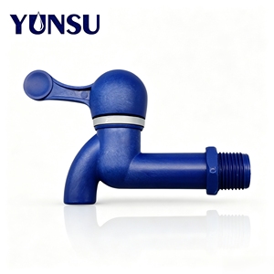 Robinet de cuisine bleu en plastique à montage sur plan, robuste, anti-corrosion, avec cartouche céramique, garantie 2 ans, design moderne - Product Image 2
