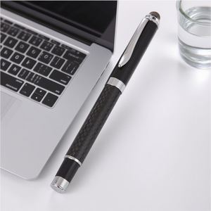 High Quality Custom Company Logo Signature Carbon Fiber Metal Roller <b>Pens</b> Business Gift Promotional Ballpoint <b>Pens</b> for Business - Product Image 3