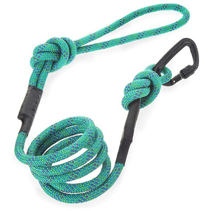 Custom Pet Dog <strong>Rope</strong> Leash with Carabiner Clip, Heavy Duty Mountain Climbing <strong>Rope</strong> Slip <strong>Lead</strong> for Medium and Large Dogs - Product Image 4