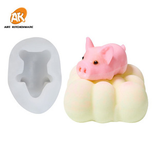 AK Cochon Forme BRICOLAGE Mousse Moules À Gâteaux de qualité Alimentaire Silicone Moules pour Boulangerie Pâtisserie Outils Savon Moule MC-162 - Product Image 4