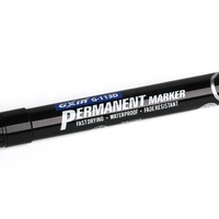 Gxin G-113D balle pointe biseautée logo personnalisé vente en gros de haute qualité grande capacité étanche rechargeable stylo marqueur permanent