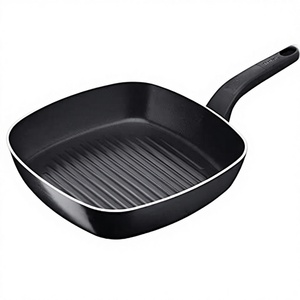 Poêle carrée électrique en fonte <span class=keywords><strong>Tefal</strong></span> XG87 26x26cm |   Extérieur en céramique |   Intérieur antiadhésif |   Signal thermique |   Sain - Product Image 4