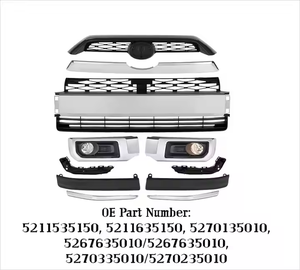 Accessoires de Offre Spéciale d'usine Kit de carrosserie de voiture pièces calandre de pare-chocs avant pour <span class=keywords><strong>Toyota</strong></span> <span class=keywords><strong>4Runner</strong></span> <span class=keywords><strong>2014</strong></span> 2015 2016 2017 2018 2019 - Product Image 6