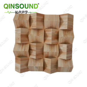 3D khuếch tán rãnh Bảng điều khiển âm thanh khuếch tán âm thanh bằng gỗ khuếch tán âm thanh cho nhà hát và trần nhà - Product Image 5
