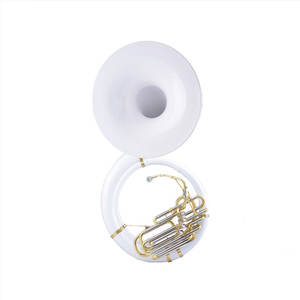 Sousaphone à quatre pistons en fibre de verre modèle MSHM-<span class=keywords><strong>160</strong></span> en Sib - Product Image 4