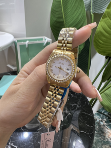 <span class=keywords><strong>Montre</strong></span>-bracelet à <span class=keywords><strong>quartz</strong></span> Scottie 9739 avec cadran couleur personnalisée, étanche, bracelet en acier inoxydable, mouvement de luxe, pour <span class=keywords><strong>femme</strong></span> - Product Image 6