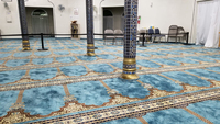 Tapis de prière en soie fait main pour mosquée tufté tressé rembourré lavable voyage maison voiture pique-nique caractéristiques