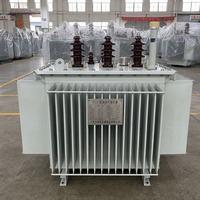 Transformateur de distribution triphasé immergé dans l'huile S22, entrée 3KV 6KV 11KV, sortie 400V, 50HZ, haute isolation, longue durée de vie