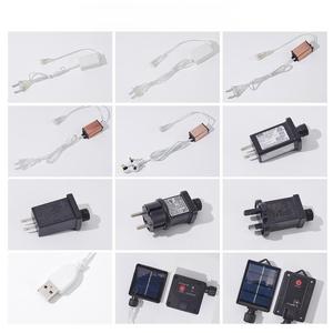 Guirlande lumineuse LED étanche IP68 en fil de cuivre 100m pour intérieur/extérieur, basse tension, avec télécommande, pour sapin de Noël - Product Image 4