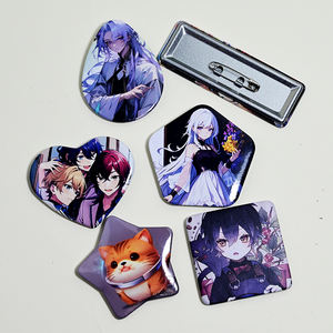 Оптовая продажа, новые материалы, значок кошки, Волшебная звезда, пленка, офсетная печать, значок, школьная форма, значки - Product Image 4