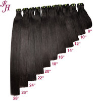 Extensiones de Cabello Liso en Trama FH SDD sin Procesar 100% Cabello Humano Virgen Crudo de Proveedor Mayorista Cabello Birmano con Cutícula Alineada