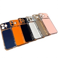 Étui de téléphone magnétique antichoc transparent en acrylique à grande fenêtre pour iPhone 17 Pro Max