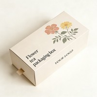 Boîtes d'emballage personnalisées recyclables pour thé et café, avec pelliculage mat universel et gaufrage/estampage à chaud sur papier couché