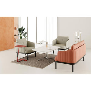 Ensemble de canapés modulables en tissu moderne pour hôtel de luxe, restaurant, réception, bureau, mobilier commercial - Product Image 3