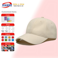 Casquette de baseball unisexe 6 panneaux brodée de haute qualité avec logo personnalisé, modèle XNKY OEM Spot Soft Top Daddy Hat 2026, en tissu Oxford Dobby
