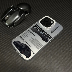 Funda para <span class=keywords><strong>iPhone</strong></span> 17 Pro con Diseño de Auto Deportivo de Anime, Grabado Láser, Compatible con Modelos 16/15/14/13/12/11/X Max, Material IMD, Superventas - Product Image 4