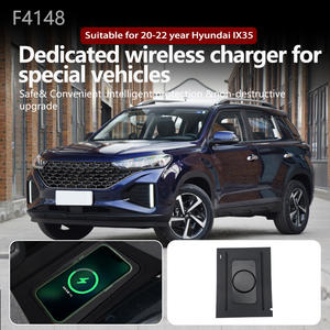 Chargeur sans fil Qi pour voiture Hyundai IX35 2020-2022, plaque de charge rapide pour téléphone portable, adaptateur, modification intérieure, pièces automobiles - Product Image 3