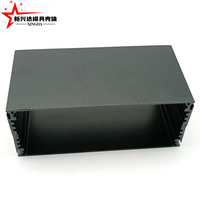 Boîtier en profilé d'aluminium extrudé pour instruments électroniques, boîtier de carte PCB, service de découpe, pliage, soudage et poinçonnage