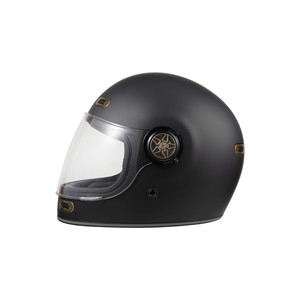 หมวกกันน็อคเต็มหน้า carburo ย้อนหลัง CE Matt สีดำ XL - Product Image 5