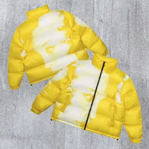 HL üretici yüksek kalite sıcak kış aşağı ceket erkekler tasarımcı özel ağır ceket kalın balon ceket