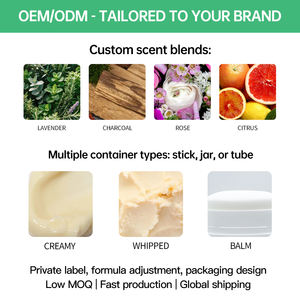 Desodorante vegano sin aluminio a base de hierbas personalizado desodorante natural para mujeres y hombres - Product Image 6